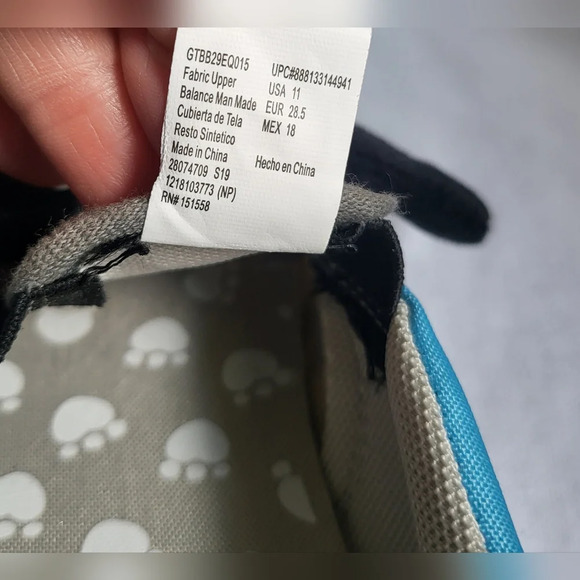 NWT Build-A-Bear Workshop Dalmatian Embroidered Puppy Slip-On Shoes‎ Size 11 - Picture 9 of 11